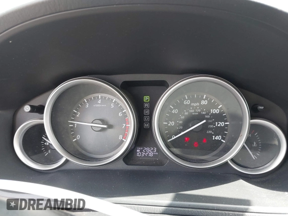2015 Mazda CX-9 Touring with VIN JM3TB2CA7F0460232, listed as a IAAI auction lot 42344122 with 103,478 mi miles and . Bid and sale history available at DreamBid. Image 7.