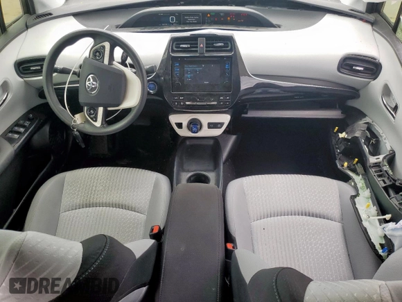 2017 Toyota Prius Two z VIN JTDKBRFU3H3041377, wystawiony jako Copart lot #58747625 z przebiegiem 54 773 mil mil oraz Szkoda całkowita • Salvage title. Historia ofert i sprzedaży dostępna na DreamBid. Obrazek 8.