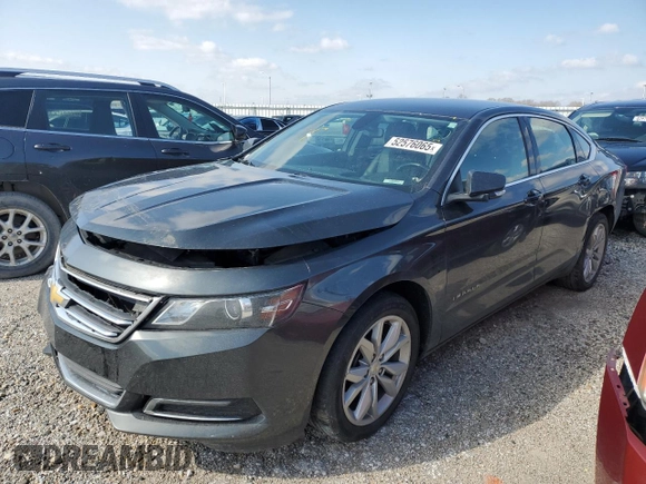 2018 Chevrolet Impala LT with VIN 2G1105S32J9145436, listed as a Copart auction lot 52576065 with 78,112 mi miles and Salvage Title. Bid and sale history available at DreamBid. Image 1.