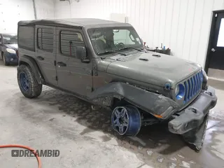 2020 Jeep Wrangler Unlimited Sport Altitude with VIN 1C4HJXDG7LW167909, listed as a IAAI auction lot 41413004 with 69,631 mi miles and . Bid and sale history available at DreamBid. Image 1.
