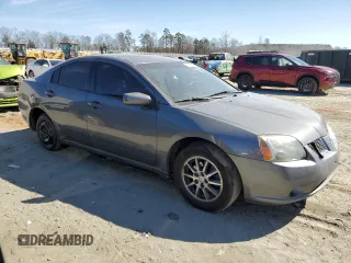 2004 Mitsubishi Galant LS with VIN 4A3AB56S54E128812, listed as a Copart auction lot 46216065 with 176,366 mi miles and Salvage Title. Bid and sale history available at carsss.com. Image 4.