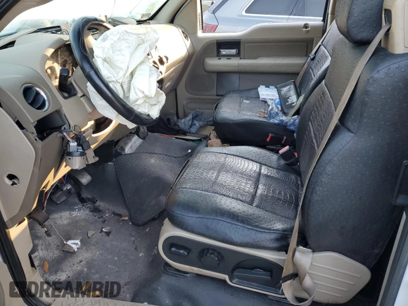 2006 Ford F-150 XLT with VIN 1FTPX14576FA14862, listed as a Copart auction lot 81292534 with 0 mi miles and Salvage Title. Bid and sale history available at carsss.com. Image 7.