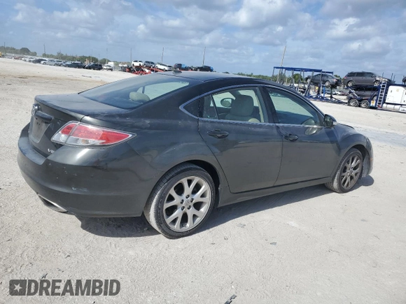 2012 Mazda 6 S Grand Touring with VIN 1YVHZ8CB3C5M01824, listed as a Copart auction lot 80911134 with 53,355 mi miles and Salvage Title. Bid and sale history available at DreamBid. Image 3.