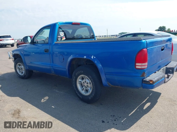 1998 Dodge Dakota SLT with VIN 1B7FL26X8WS651715, listed as a IAAI auction lot 42665446 with Not provided miles and . Bid and sale history available at DreamBid. Image 3.