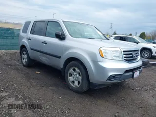 2013 Honda Pilot LX with VIN 5FNYF4H21DB076834, listed as a IAAI auction lot 41879938 with 174,219 mi miles. Bid and sale history available at carsss.com. Image 1.
