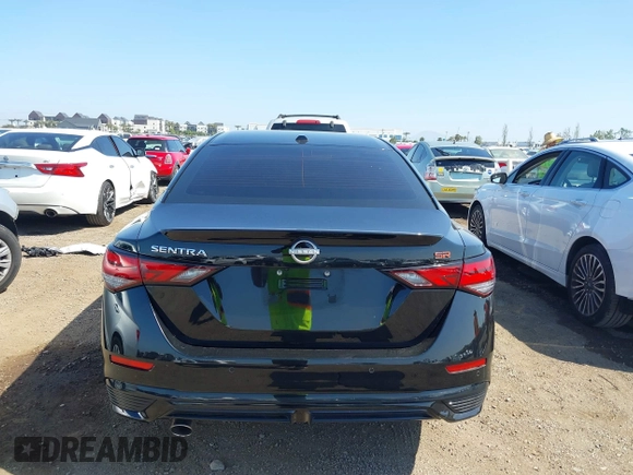 2024 Nissan Sentra SR with VIN 3N1AB8DV8RY365132, listed as a IAAI auction lot 42220944 with 21,503 mi miles and . Bid and sale history available at DreamBid. Image 16.