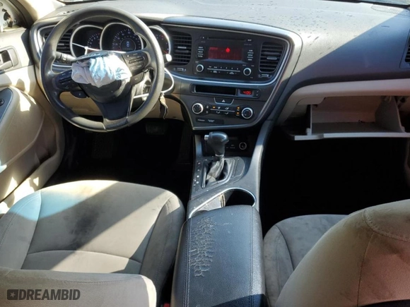 2015 Kia Optima LX with VIN KNAGM4A78F5647552, listed as a Copart auction lot 75428794 with 141,817 mi miles and Salvage Title. Bid and sale history available at carsss.com. Image 8.