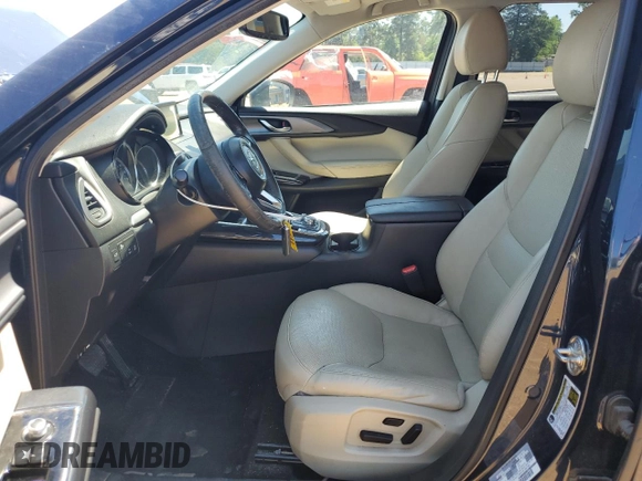 2016 Mazda CX-9 Touring with VIN JM3TCACY8G0126801, listed as a Copart auction lot 54090055 with 114,323 mi miles and Salvage title. Bid and sale history available at DreamBid. Image 7.