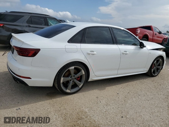 2018 Audi S4 Premium Plus with VIN WAUB4AF45JA115957, listed as a Copart auction lot 64978514 with 70,857 mi miles and Clean Title. Bid and sale history available at carsss.com. Image 3.