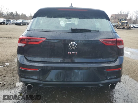 2023 Volkswagen Golf GTI Autobahn with VIN WVWVA7CD8PW155347, listed as a Copart auction lot 50569535 with 19,995 mi miles and Salvage Title. Bid and sale history available at carsss.com. Image 6.