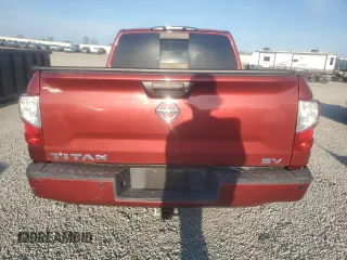 2017 Nissan Titan SV with VIN 1N6AA1E67HN557309, listed as a Copart auction lot 53748735 with 112,197 mi miles and Salvage title. Bid and sale history available at DreamBid. Image 6.