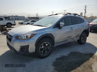2019 Subaru Crosstrek Premium with VIN JF2GTAEC1KH269855, listed as a Copart auction lot 63652695 with 100,952 mi miles and Salvage title. Bid and sale history available at DreamBid. Image 1.