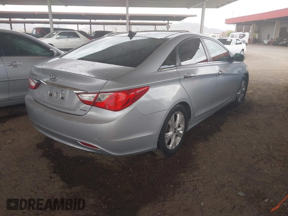 2012 Hyundai Sonata 2.4L Limited PZEV with VIN 5NPEC4AC2CH477341, listed as a IAAI auction lot 41907482 with Not Provided miles. Bid and sale history available at carsss.com. Image 4.