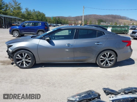 2017 Nissan Maxima SR with VIN 1N4AA6AP4HC453943, listed as a IAAI auction lot 41888527 with 130,577 mi miles and . Bid and sale history available at DreamBid. Image 15.