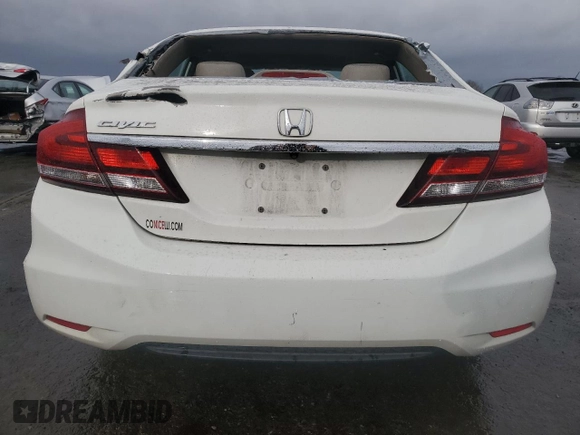 2014 Honda Civic Sedan EX with VIN 2HGFB2F84EH516900, listed as a Copart auction lot 51200885 with 144,798 mi miles and Salvage Title. Bid and sale history available at carsss.com. Image 6.