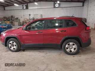 2015 Jeep Cherokee Sport with VIN 1C4PJMAB1FW708816, listed as a IAAI auction lot 41699755 with 182,507 mi miles. Bid and sale history available at carsss.com. Image 14.