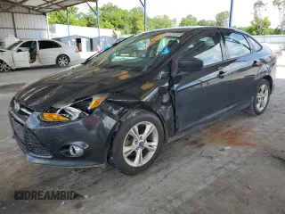 2012 Ford Focus SE with VIN 1FAHP3F29CL346226, listed as a Copart auction lot 61029345 with 172,533 mi miles and Salvage title. Bid and sale history available at DreamBid. Image 1.