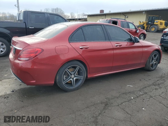 2016 Mercedes-Benz C 450 AMG z VIN 55SWF6EBXGU138130, wystawiony jako Copart lot #52935515 z przebiegiem 118 839 mil mil oraz Szkoda całkowita • Salvage title. Historia ofert i sprzedaży dostępna na DreamBid. Obrazek 3.