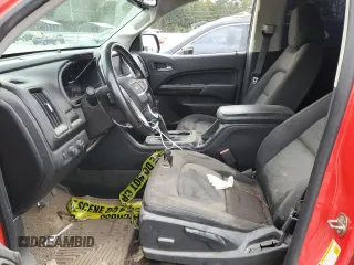 2018 GMC Canyon 4WD All Terrain w/Cloth with VIN 1GTG6CEN1J1133803, listed as a Copart auction lot 80423834 with 0 mi miles and Salvage Title. Bid and sale history available at carsss.com. Image 7.