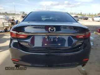 2020 Mazda 6 Sport with VIN JM1GL1UM5L1525756, listed as a Copart auction lot 46450495 with 53,741 mi miles and Salvage Title. Bid and sale history available at DreamBid. Image 6.