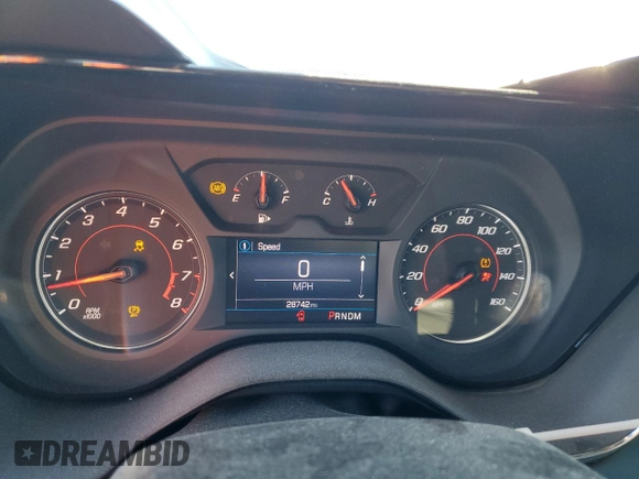 2020 Chevrolet Camaro 1LS with VIN 1G1FB1RX7L0144877, listed as a Copart auction lot 86010454 with 28,742 mi miles and Clean title. Bid and sale history available at DreamBid. Image 9.