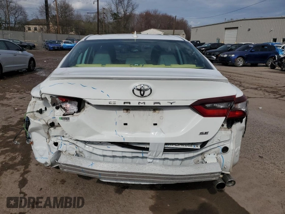 2021 Toyota Camry SE Nightshade with VIN 4T1G11AK5MU412927, listed as a Copart auction lot 51737555 with 70,236 mi miles and Salvage Title. Bid and sale history available at DreamBid. Image 6.