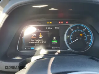 2020 Nissan LEAF with VIN 1N4BZ1BPXLC311054, listed as a Copart auction lot 80226864 with 46,874 mi miles and Salvage title. Bid and sale history available at DreamBid. Image 9.