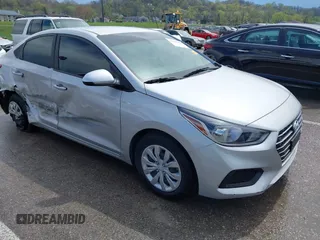 2022 Hyundai Accent SE with VIN 3KPC24A62NE167945, listed as a IAAI auction lot 41991124 with 26,376 mi miles and . Bid and sale history available at carsss.com. Image 1.