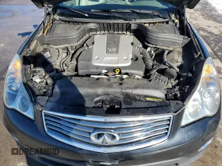2010 Infiniti EX Journey with VIN JN1AJ0HR8AM755446, listed as a Copart auction lot 41478195 with 112,209 mi miles and Salvage Title. Bid and sale history available at DreamBid. Image 12.