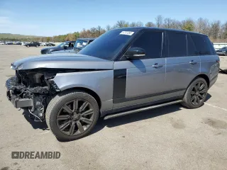 2022 Land Rover Range Rover Westminster z VIN SALGS2RU0NA460358, wystawiony jako Copart lot #54783385 z przebiegiem 28 926 mil mil oraz Szkoda całkowita • Salvage title. Historia ofert i sprzedaży dostępna na DreamBid. Obrazek 1.