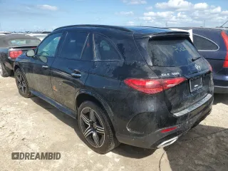 2024 Mercedes-Benz GLC with VIN W1NKM4GB7RF077169, listed as a Copart auction lot 74527004 with 0 mi miles and Non Repairable. Bid and sale history available at carsss.com. Image 2.