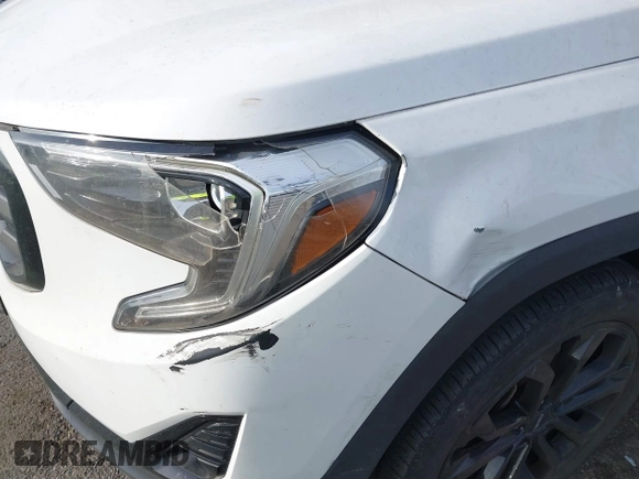 2019 GMC Terrain SLT with VIN 3GKALVEX2KL215372, listed as a IAAI auction lot 40872800 with 54,244 mi miles. Bid and sale history available at carsss.com. Image 20.