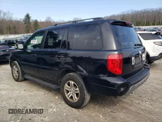 2005 Honda Pilot EX-L with VIN 5FNYF18515B035128, listed as a Copart auction lot 52935285 with 184,566 mi miles and Clean Title. Bid and sale history available at carsss.com. Image 2.