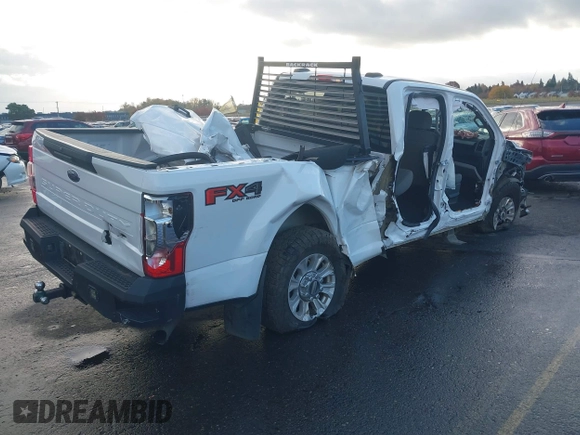 2020 Ford F-250 XL with VIN 1FT7W2BN9LED77712, listed as a IAAI auction lot 40843842 with 75,460 mi miles and . Bid and sale history available at DreamBid. Image 4.