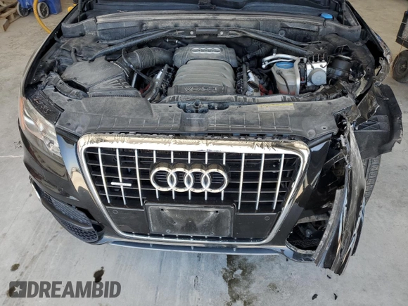2011 Audi Q5 Premium Plus with VIN WA1DKAFP2BA042716, listed as a Copart auction lot 53206115 with 114,109 mi miles and Salvage title. Bid and sale history available at DreamBid. Image 13.