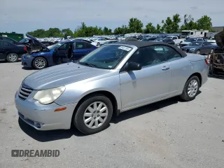 2008 Chrysler Sebring LX z VIN 1C3LC45K28N633818, wystawiony jako Copart lot #58407765 z przebiegiem 177 834 mil mil oraz Czysty tytuł • Clean title. Historia ofert i sprzedaży dostępna na DreamBid. Obrazek 1.