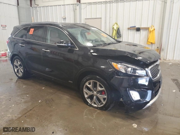 2017 Kia Sorento SX V6 with VIN 5XYPKDA57HG228433, listed as a Copart auction lot 51845215 with 94,636 mi miles and Non Repairable. Bid and sale history available at carsss.com. Image 4.
