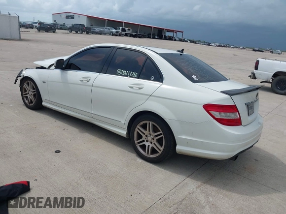 2009 Mercedes-Benz C 350 Sport with VIN WDDGF56XX9R062616, listed as a IAAI auction lot 42518928 with Not provided miles and . Bid and sale history available at DreamBid. Image 3.
