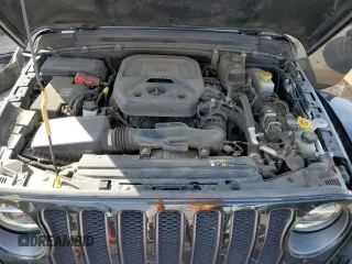 2020 Jeep Wrangler Unlimited Rubicon with VIN 1C4HJXFN8LW126037, listed as a Copart auction lot 50421535 with 52,275 mi miles and Salvage title. Bid and sale history available at DreamBid. Image 12.