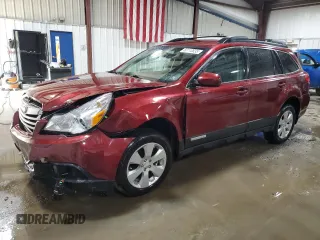 2012 Subaru Outback Prem with VIN 4S4BRBCC3C3216097, listed as a Copart auction lot 60110835 with 91,301 mi miles and Salvage title. Bid and sale history available at DreamBid. Image 1.