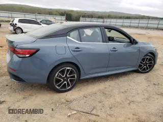 2024 Nissan Sentra SR with VIN 3N1AB8DV5RY244364, listed as a Copart auction lot 51608085 with 34,199 mi miles and Salvage title. Bid and sale history available at DreamBid. Image 3.