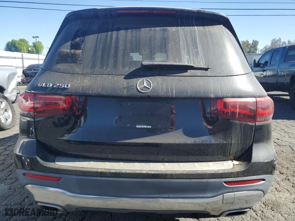 2021 Mercedes-Benz GLB with VIN W1N4M4GB2MW091515, listed as a Copart auction lot 79672294 with 36,082 mi miles and Clean Title. Bid and sale history available at carsss.com. Image 6.