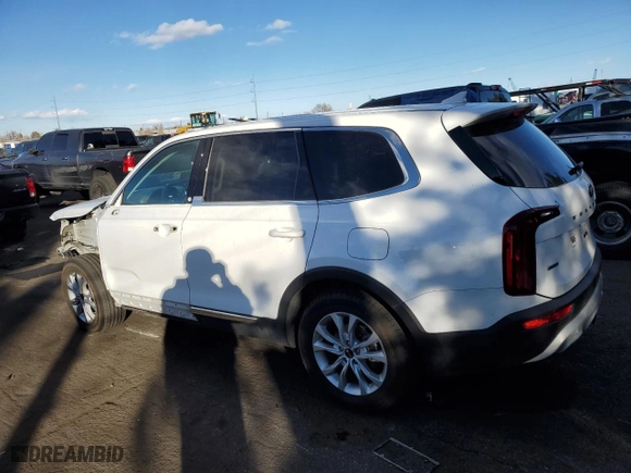 2020 Kia Telluride LX with VIN 5XYP2DHC7LG079843, listed as a Copart auction lot 86862154 with NaN miles and Salvage Title. Bid and sale history available at carsss.com. Image 2.