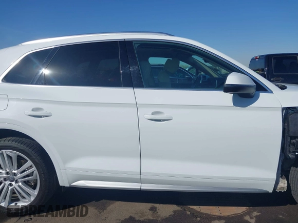 2020 Audi Q5 Premium Plus with VIN WA1BNAFY5L2023323, listed as a IAAI auction lot 41674930 with 35,847 mi miles and . Bid and sale history available at DreamBid. Image 14.