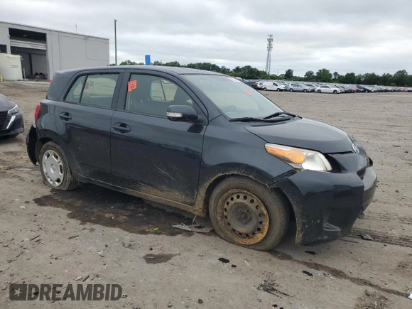 2013 Scion xD with VIN JTKKUPB47D1035844, listed as a Copart auction lot 58843915 with 164,586 mi miles and Salvage title. Bid and sale history available at DreamBid. Image 4.