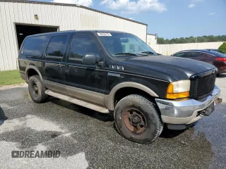 2000 Ford Excursion Limited with VIN 1FMNU43S6YEC87756, listed as a Copart auction lot 67281054 with 180,254 mi miles and Non repairable. Bid and sale history available at DreamBid. Image 4.