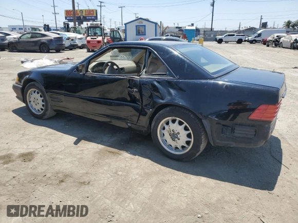1998 Mercedes-Benz SL-Class with VIN WDBFA67F8WF158109, listed as a Copart auction lot 64188274 with 72,050 mi miles and Salvage Title. Bid and sale history available at carsss.com. Image 2.