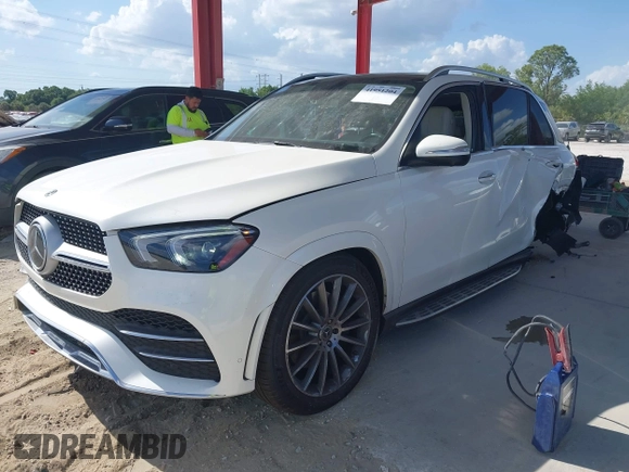 2020 Mercedes-Benz GLE 450 z VIN 4JGFB5KB5LA290908, wystawiony jako IAAI lot #41951204 z przebiegiem 38 263 mil mil oraz . Historia ofert i sprzedaży dostępna na DreamBid. Obrazek 2.