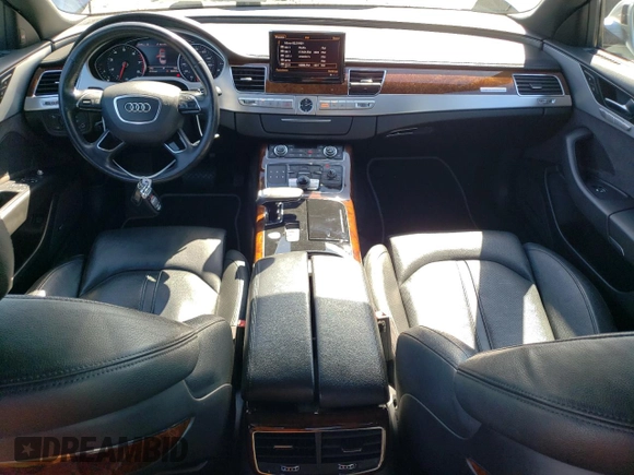 2013 Audi A8 3.0L z VIN WAUAGAFD8DN033639, wystawiony jako Copart lot #50001435 z przebiegiem 192 919 mil mil oraz Szkoda całkowita • Salvage title. Historia ofert i sprzedaży dostępna na DreamBid. Obrazek 8.