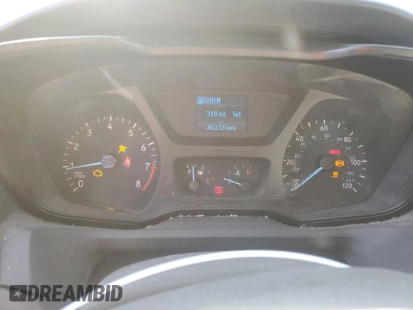 2015 Ford Transit Cargo with VIN 1FTYR2ZM5FKA94755, listed as a Copart auction lot 63308095 with 393,724 mi miles and Clean title. Bid and sale history available at DreamBid. Image 9.